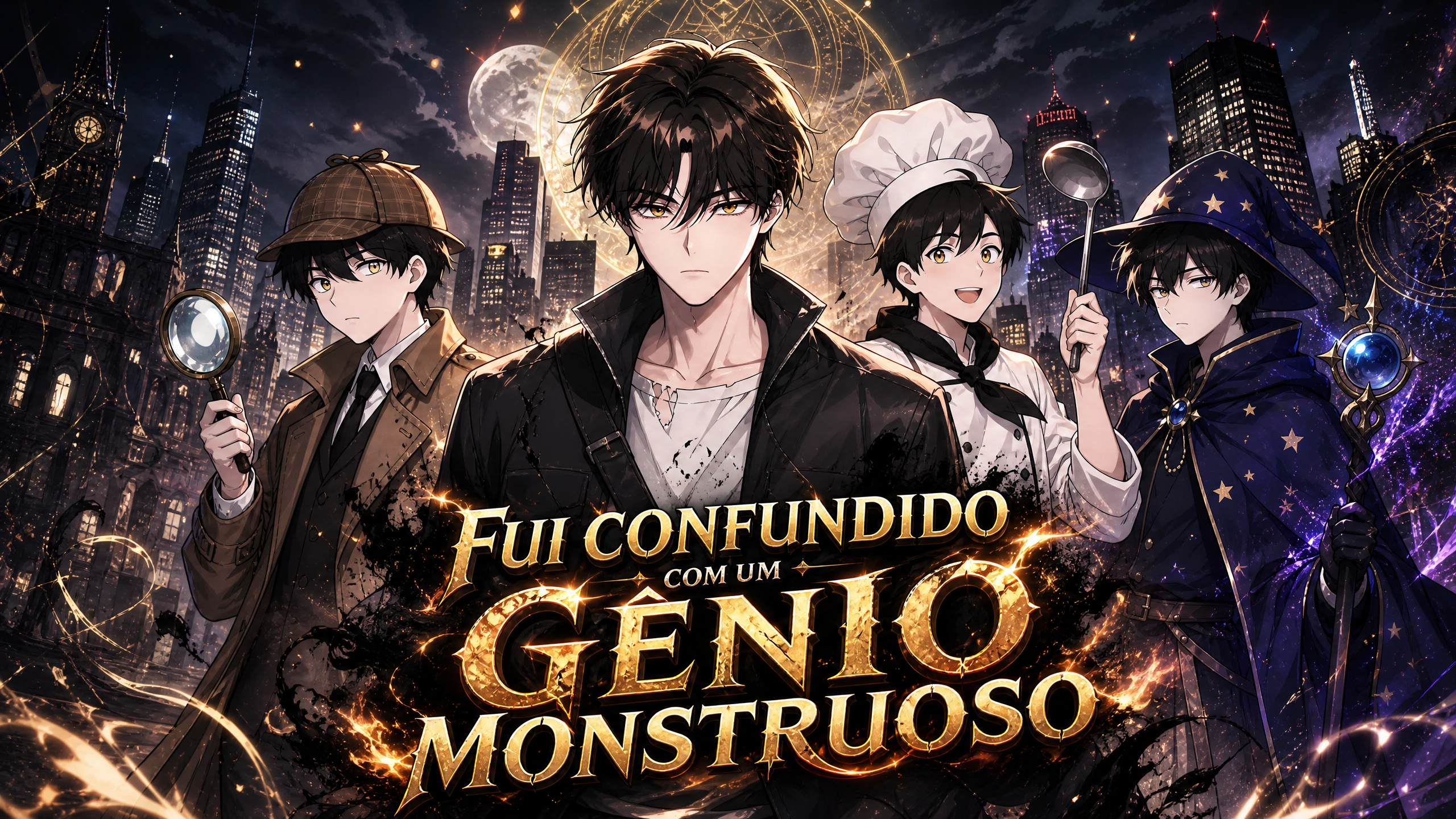 Fui Confundido com um Gênio Monstruoso